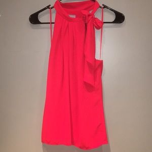 ❤️ 5/$15 😍 Red Express Top with Bow ❤️